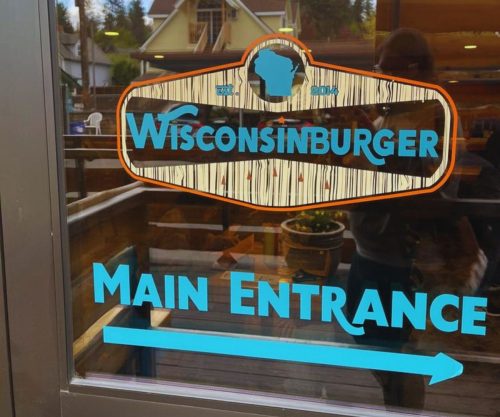 Wisconsinburger - Patio Door Entrance