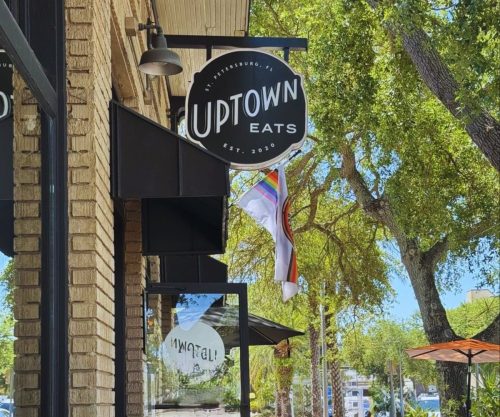 Uptown Eats - Store Sign