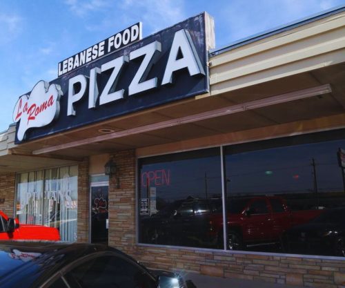 LA Roma Pizza Store Front
