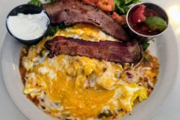 Food at The Bear Paw Cafe located in St. George UT