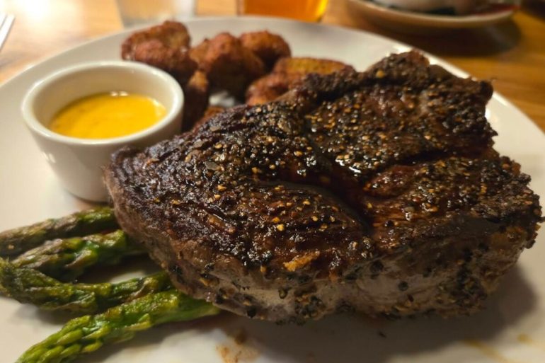 Food at Lonesome Dove Western Bistro located in Knoxville, TN