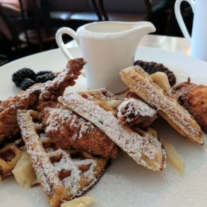 Food at The Blue Door Cafe & Bakery located in Cuyahoga Falls, OH