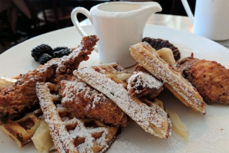 Food at The Blue Door Cafe & Bakery located in Cuyahoga Falls, OH