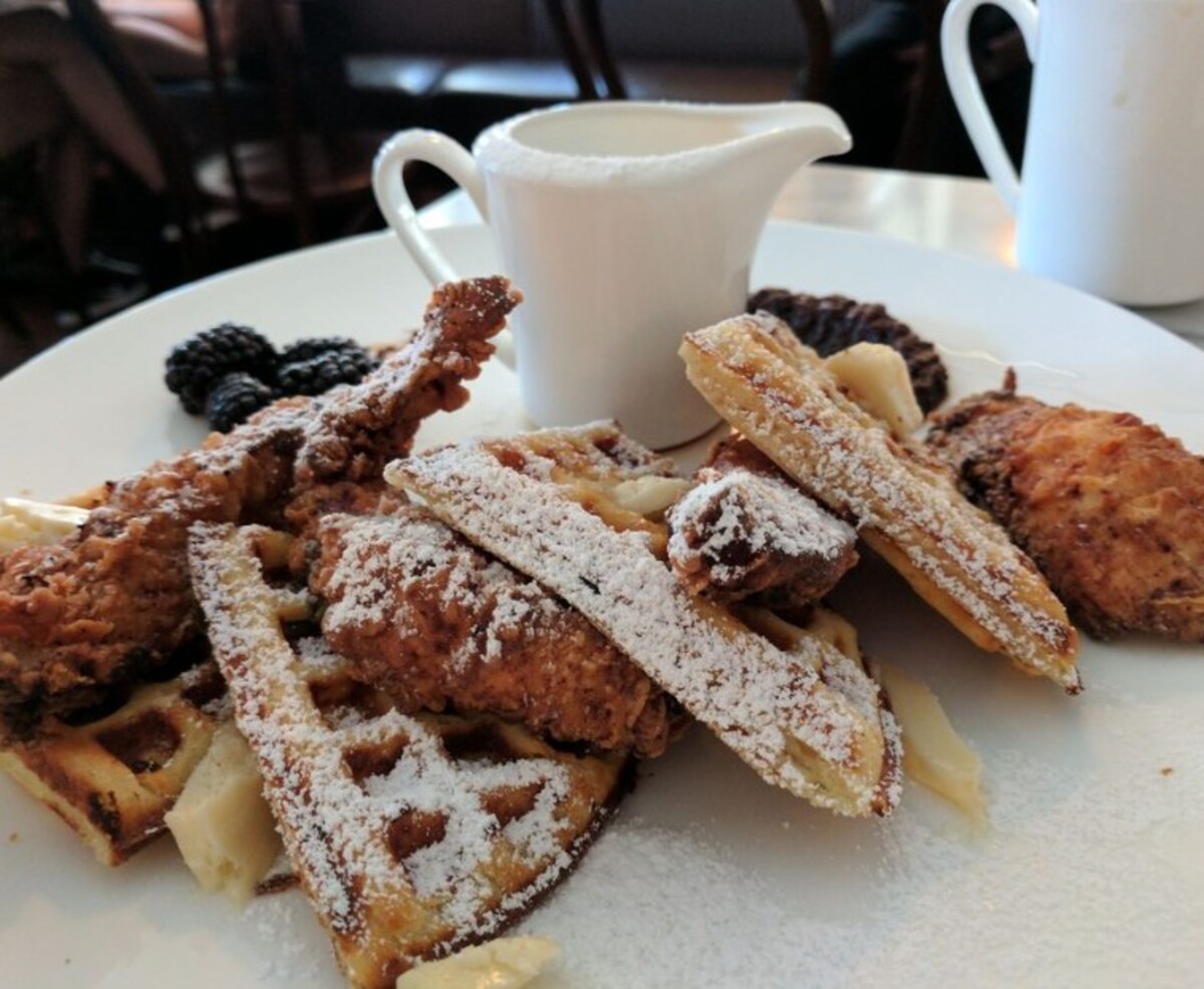 Food at The Blue Door Cafe & Bakery located in Cuyahoga Falls, OH