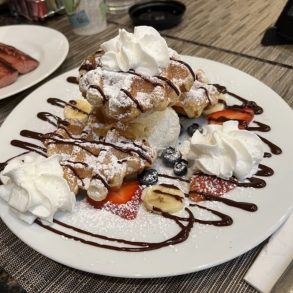 Food at A Bite of Belgium located in Las Cruces, NM