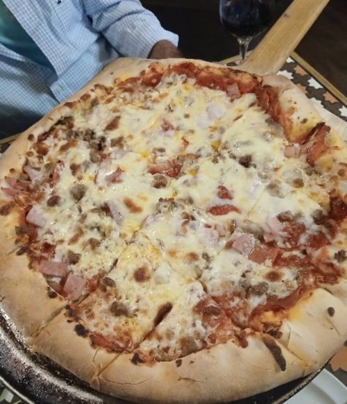 Food at Mama's Pizzeria located in McAllen TX