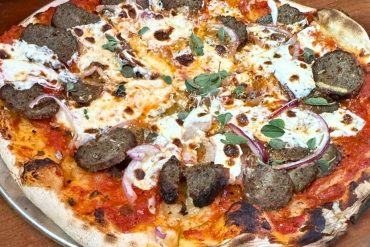 Meatbawls at Hand Fire Pizza in Jackson, WY