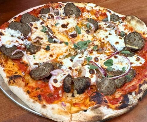 Meatbawls at Hand Fire Pizza in Jackson, WY