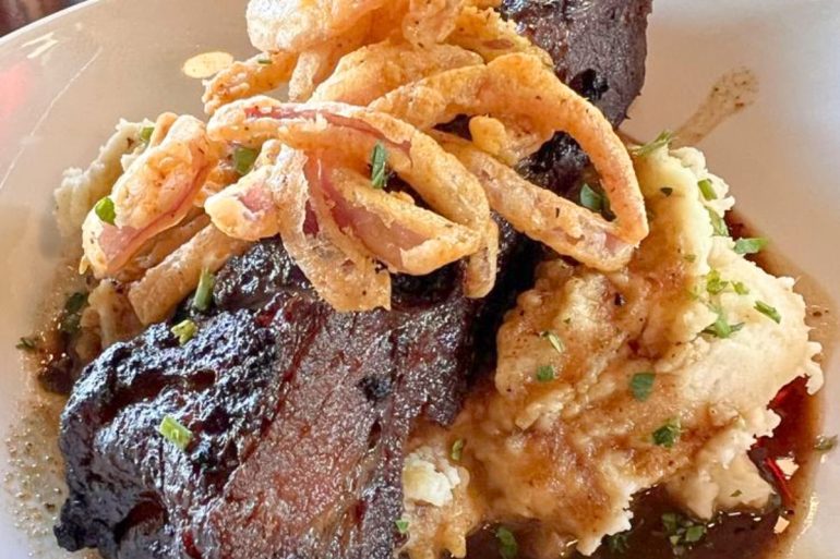Short Ribs at CASK Southern Kitchen & Bar in Louisville, Kentucky