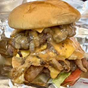 Mushroom & Swiss at Go To Burgers in Bowie, MD