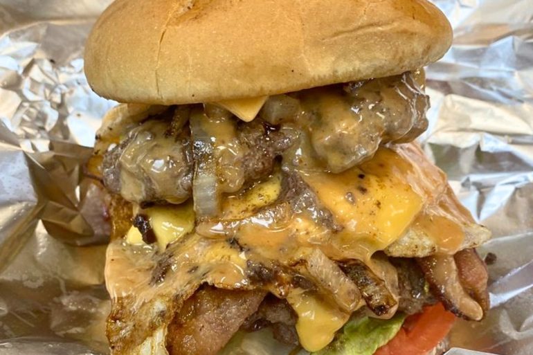 Mushroom & Swiss at Go To Burgers in Bowie, MD