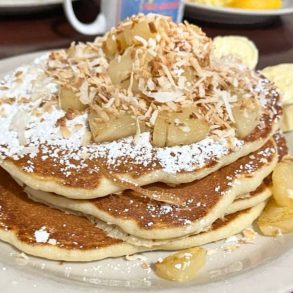 Tropical Pancakes at Family House of Pancakes in Chula Vista, California