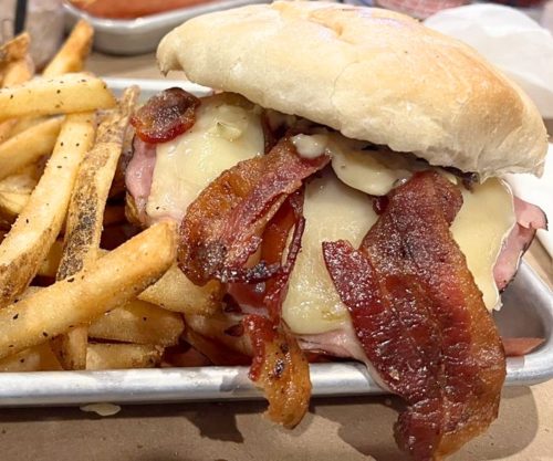 Chicken Cordon Bleu Sandwich at KC's Rib Shack in Manchester, NH