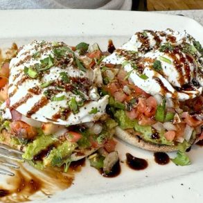 Avocado Benny at Bessie's Diner in Janesville, Wisconsin