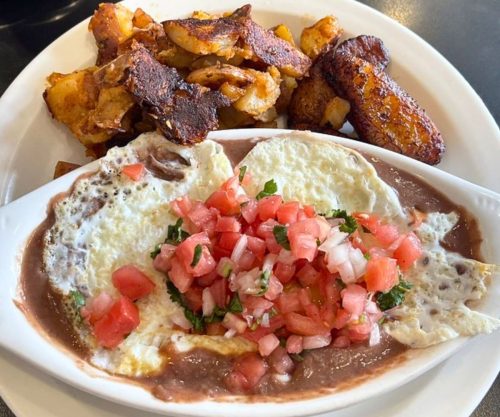 Huevos Rancheros at Francesca's in Pawtucket, Rhode Island