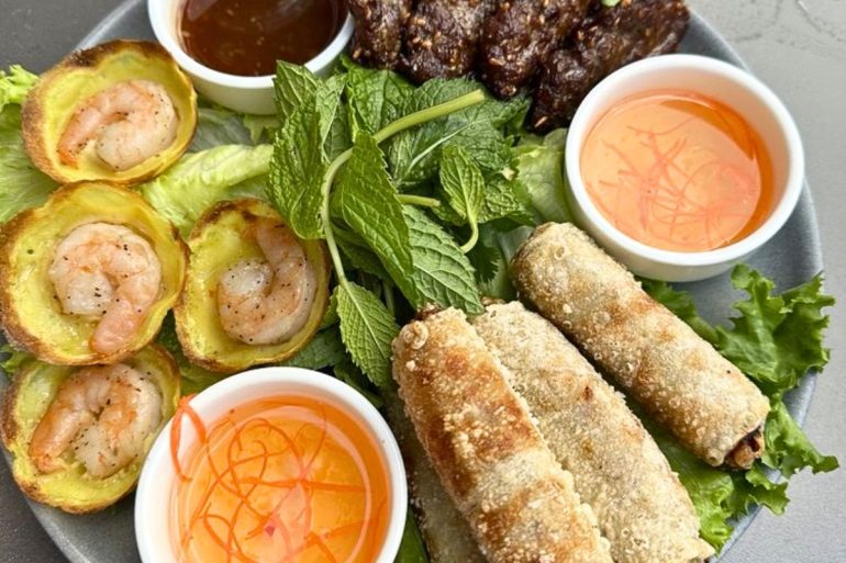 Appetizer Sampler at House 1830 in Rogers, Arkansas