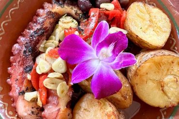 Grilled Octopus at Fernando's Dockside Grille in Port St. Lucie, FL