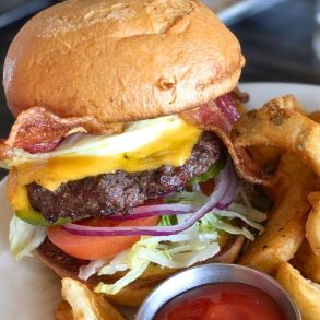 Cliff Burger at Cliff Dining Pub in Draper, Utah