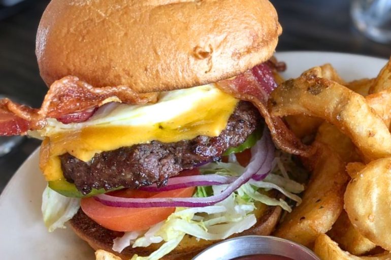 Cliff Burger at Cliff Dining Pub in Draper, Utah