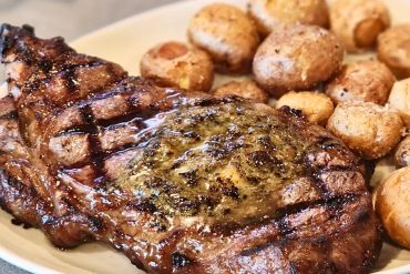 Ribeye at Ironhorse Kitchen + Bar in Minot, ND