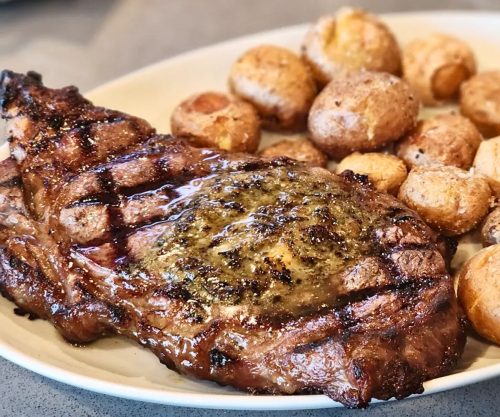 Ribeye at Ironhorse Kitchen + Bar in Minot, ND