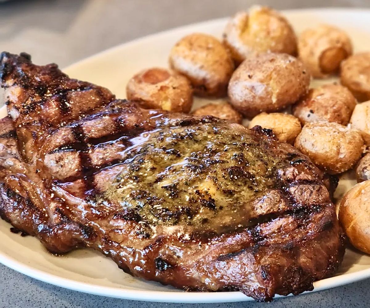 Ribeye at Ironhorse Kitchen + Bar in Minot, ND