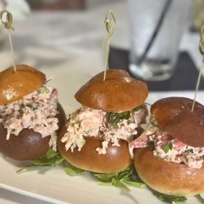 Mini Lobster Roll Sliders at Nectar of the Tupelo in Euclid, Ohio