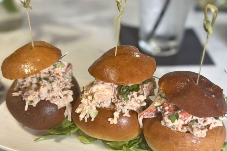 Mini Lobster Roll Sliders at Nectar of the Tupelo in Euclid, Ohio