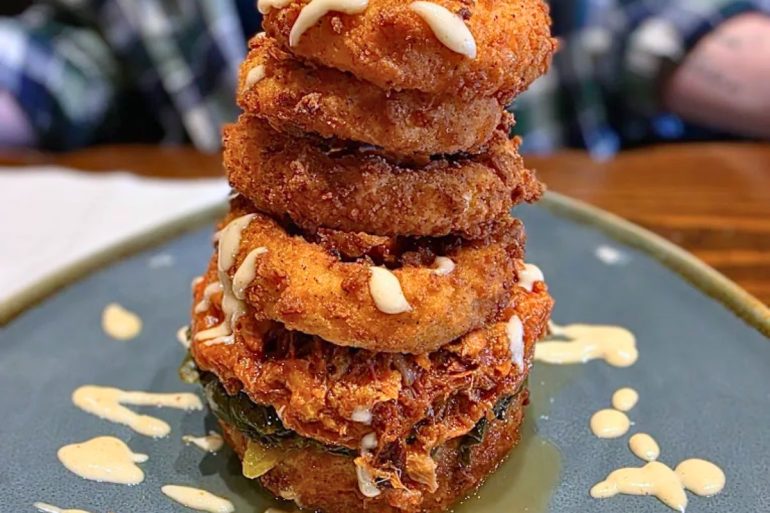 Pulled Pork Stack at Front Porch in Hoover, AL