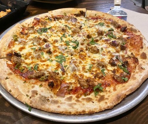 El Diablo Pizza at Front Porch in Hoover, Alabama