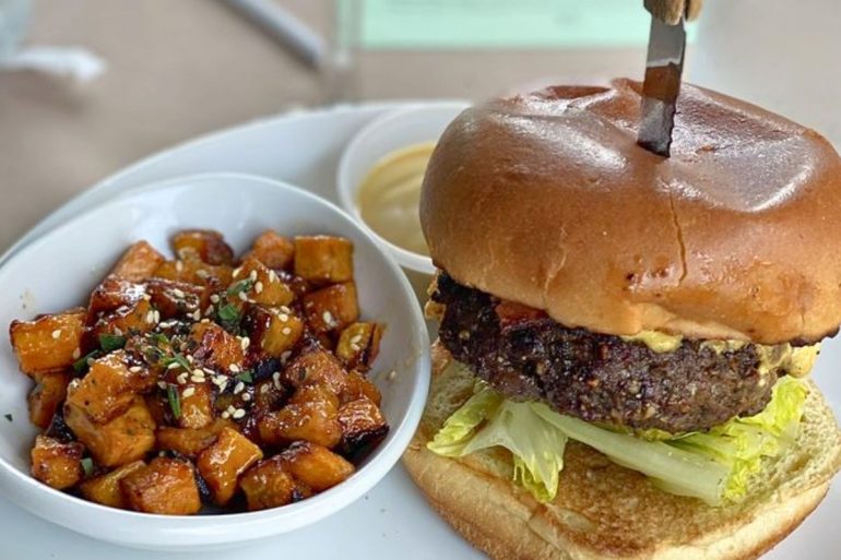 The Burger at Friends Grille and Bar in Valdosta, GA