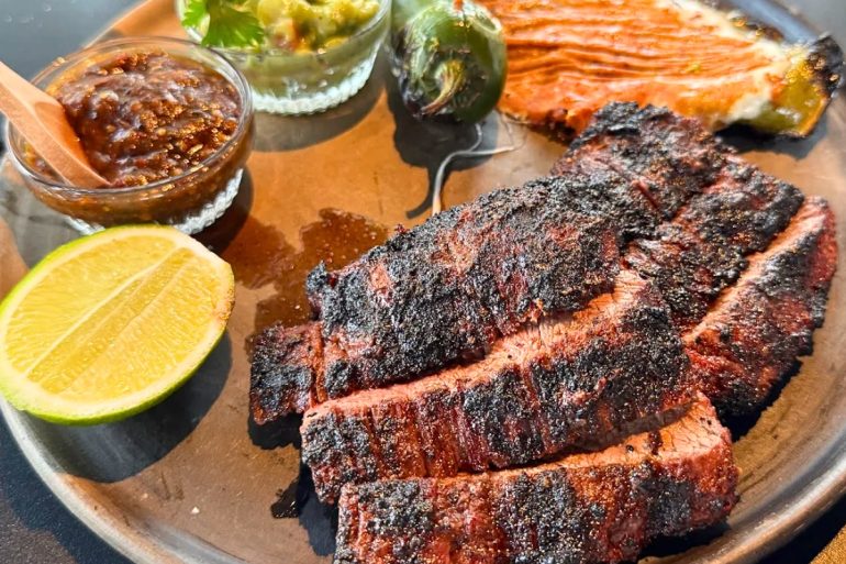 Carne Asada Plate at Amano in Caldwell, Idaho