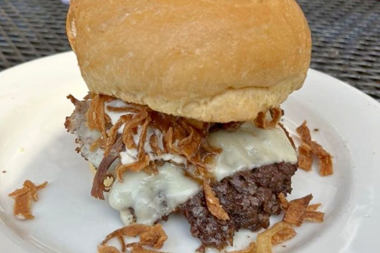 Von Blaze Burger at Von Blaze in Morgantown, WV