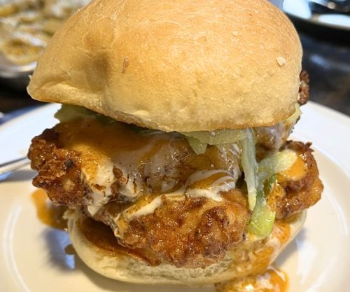 Buffalo Chicken Sandwich at Von Blaze in Morgantown, West Virginia