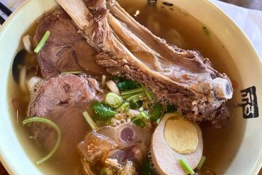 Cow Wow Noodle Soup at Fooki in Aiea, Hawaii