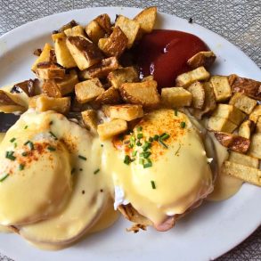 Eggs Benedict at Sweet Betty's in Gresham, OR
