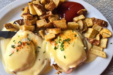 Eggs Benedict at Sweet Betty's in Gresham, OR