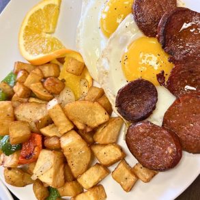 Turkish Breakfast Platter at Cafe Talya in Bayonne, New Jersey