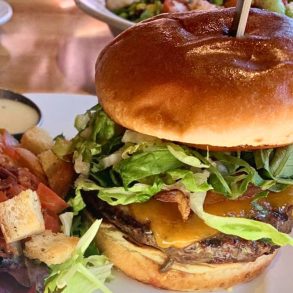East End Burger at East End Grill in Lafayette, IN