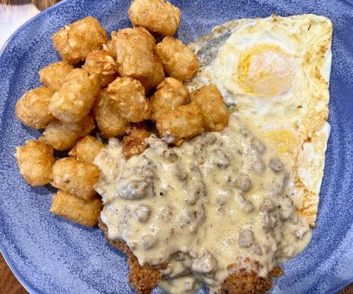 Country Fried Chicken at The Good Place in Hudson, New Hampshire