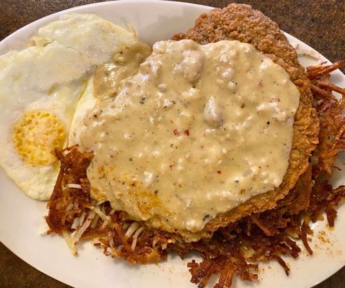 Chicken Fried Steak at Abracadabra's in Idaho Falls, Idaho