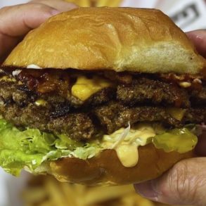 crazy burger at joy love burgers in katy texas