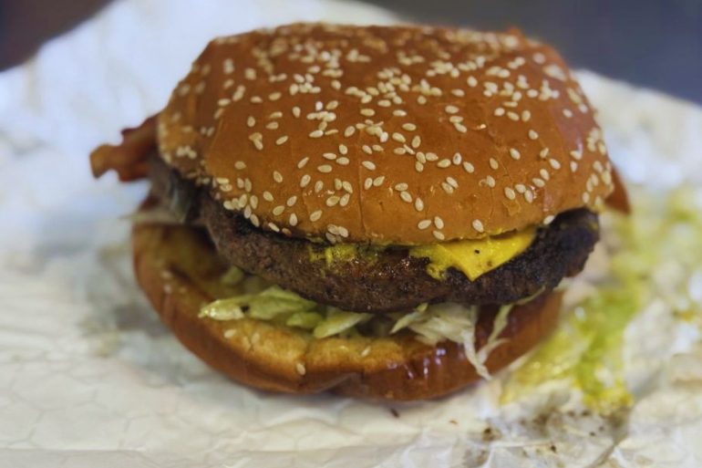 Harvey B's - Bacon Cheese Burger