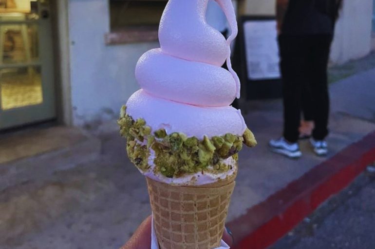 Ceres - Rose Gelato with Pistachio