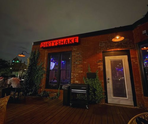 Dirty Shake - Outside Patio & Entrance
