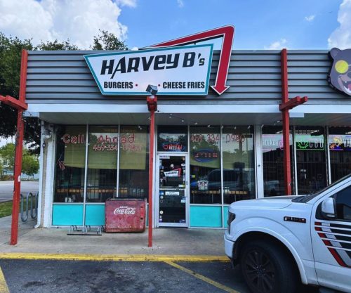 Harvey B's - Store Entrance