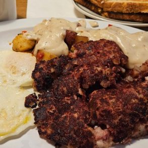 Food at Jus' Jo's located in Clovis CA
