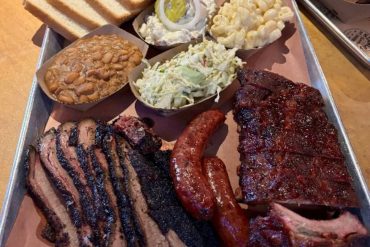 Food at Stanley's Famous Pit Barbecue located in Tyler, TX