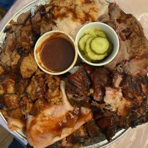 Food at Jones Bar-B-Q located in Kansas City, KS