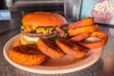 Food at 66 Diner located in Albuquerque, NM